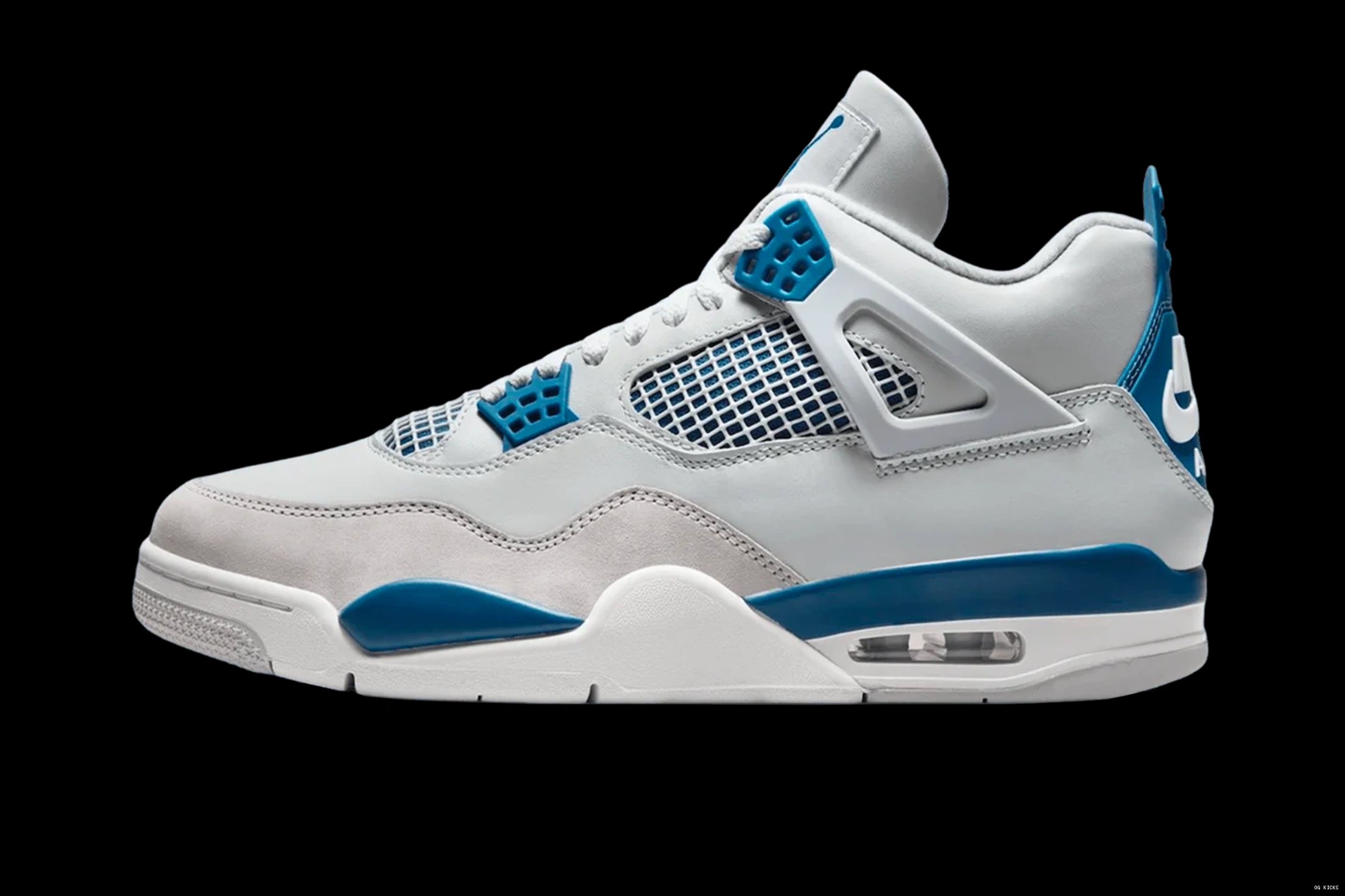 2024 Jordan 4 Blue Military Retro 0713